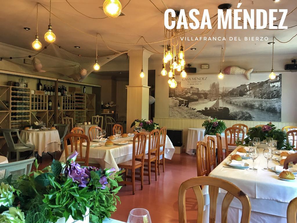 Hostal Restaurante Mendez Villafranca Del Bierzo Ngoại thất bức ảnh